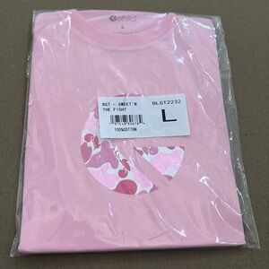 Pink ethika shirt size L